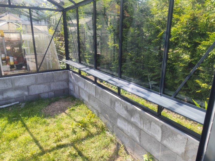 Montáže skleníkov