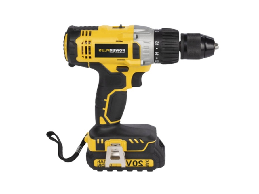 Aku vŕtačka s príklepom Powerplus POWX00445