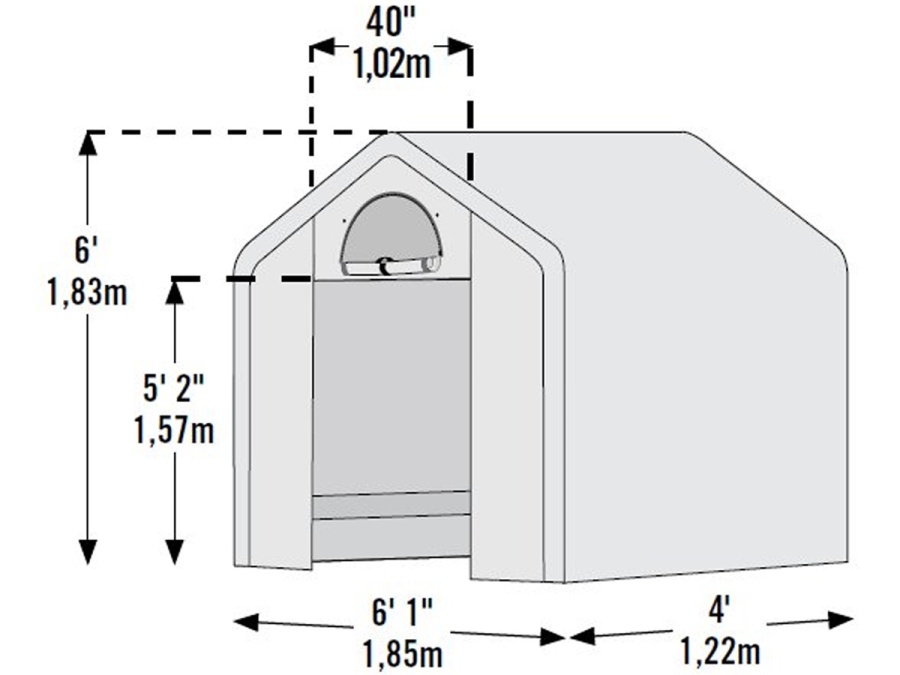 Foliovník ShelterLogic Grow It 25