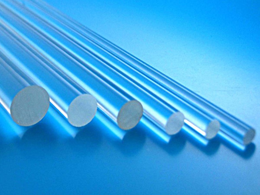 Čirá plexi tyč Plexiglas XT LED