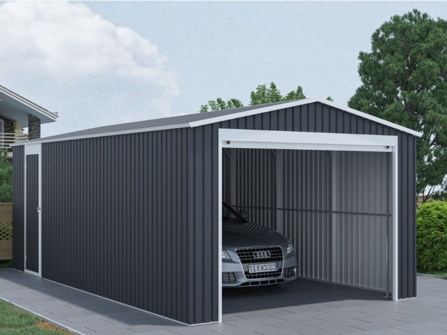 Plechová garáž G21 Portland