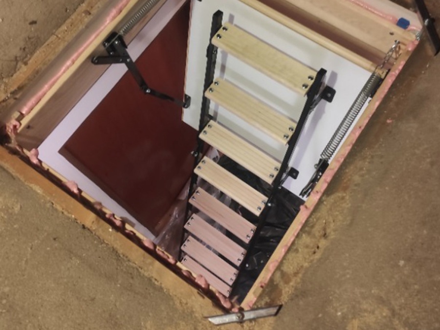 Montáže půdních schodů