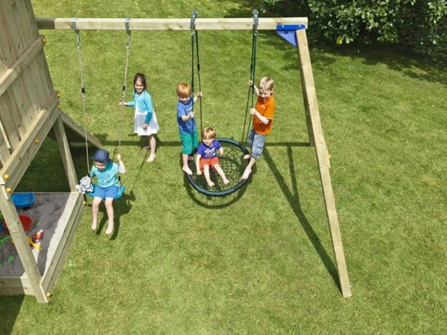 Gyermekeknek játszótér a kertben Blue Rabbit Palazzo