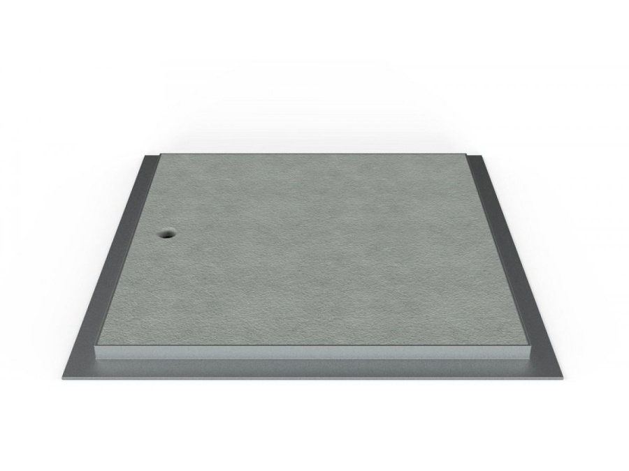 ECO DECK Šachtový poklop 30 x s rámem a okem pro otevření Scobax Poklop E-Deck 8