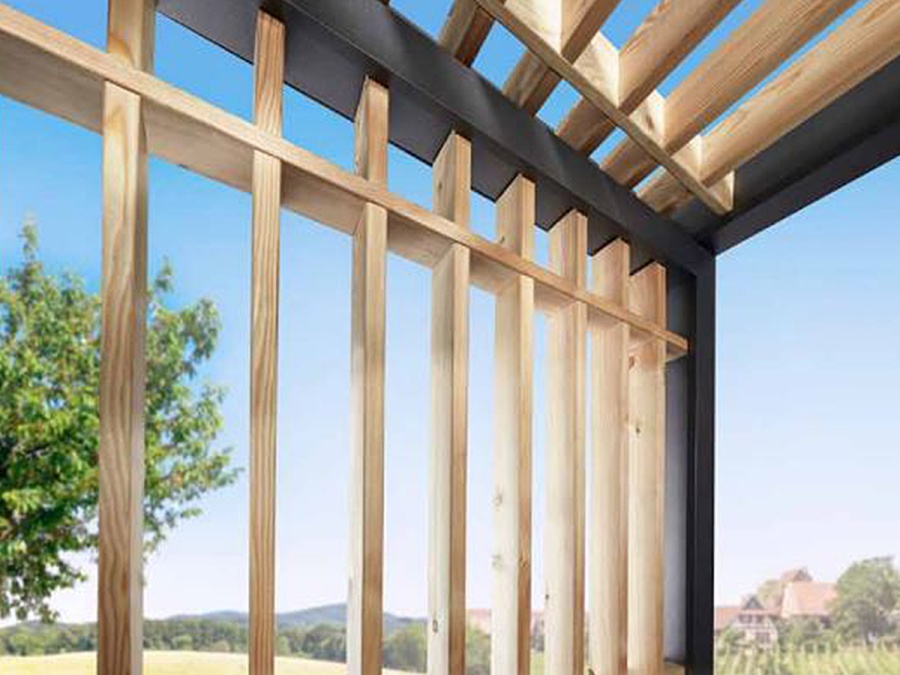 Vchodová strieška Gutta Guttavordach BS Timber-Line