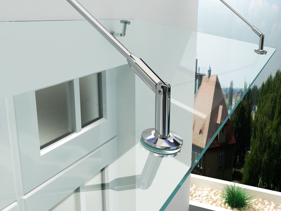 Vchodová stříška Scobax Savespot Caesar