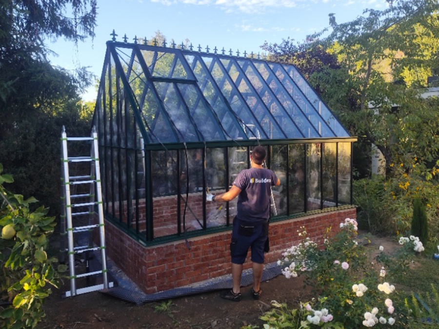 Montáže skleníkov
