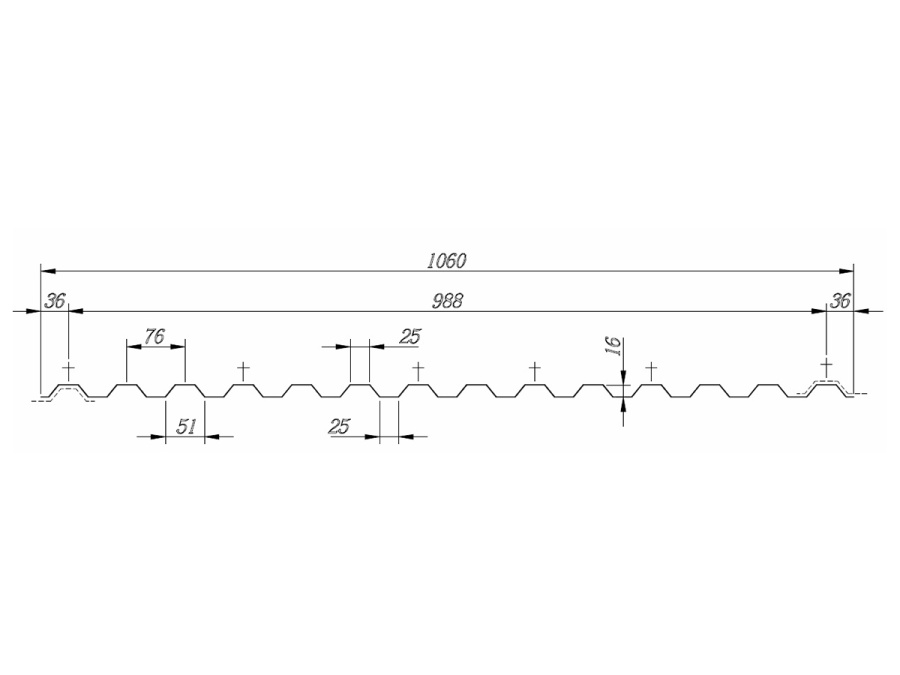 Polykarbonátová trapézová deska Brett Martin Marlon CS