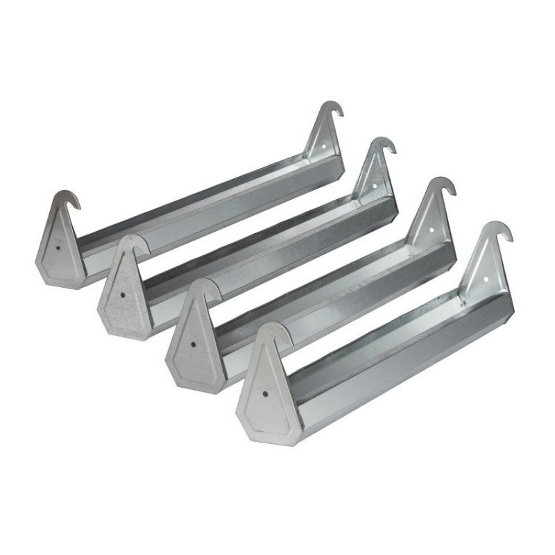 Scobax Závěsné žlabové krmítko nebo napáječka - 30 cm, pozink, CF035.10