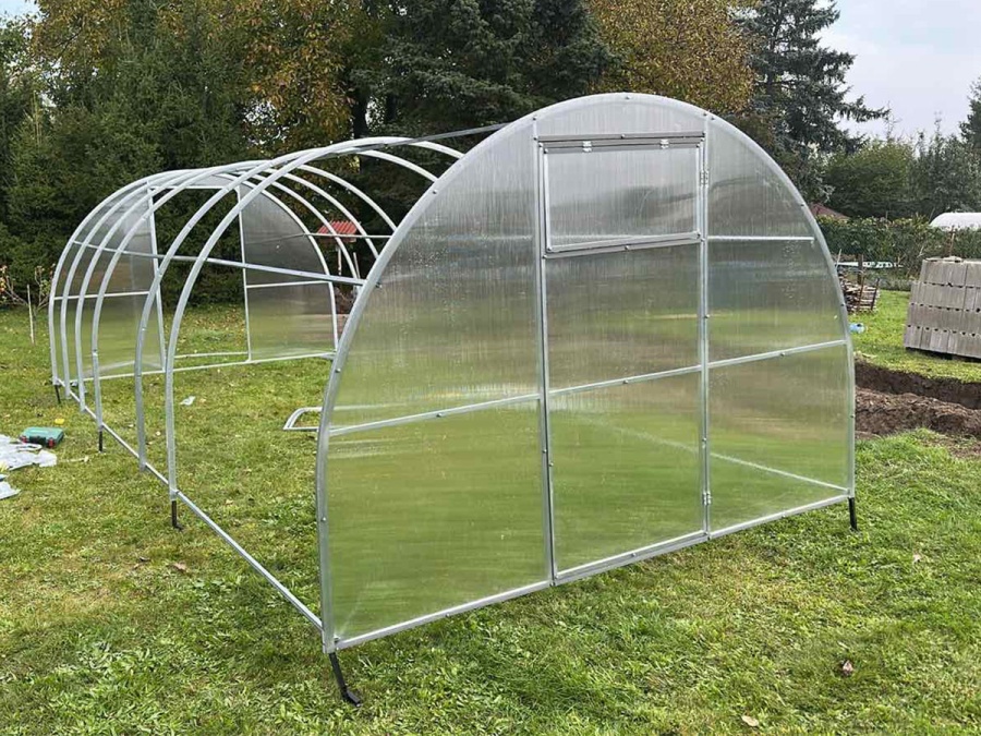 Montáže skleníků