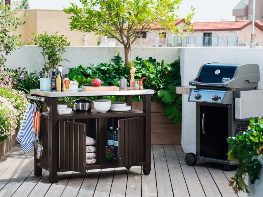 Stôl Keter Grilovací Unity XL