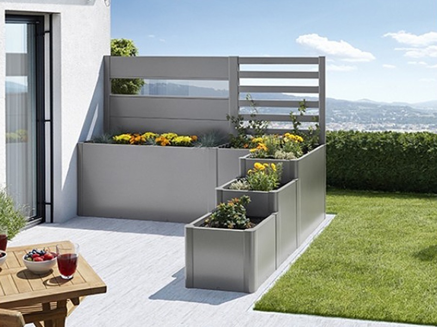 Vyvýšený záhon Biohort Kaskádový záhon DaVinci V3