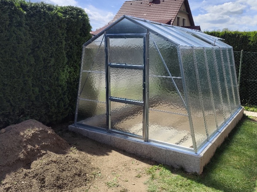 Montáže skleníků