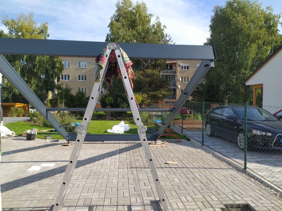 Pergolák, télikertek és előtetők telepítése