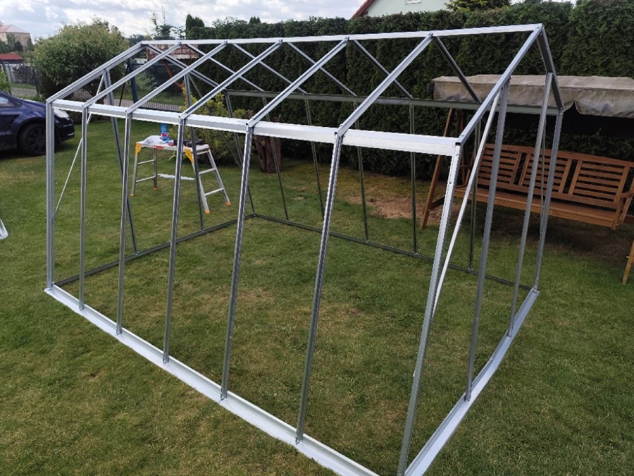 Montáže skleníkov