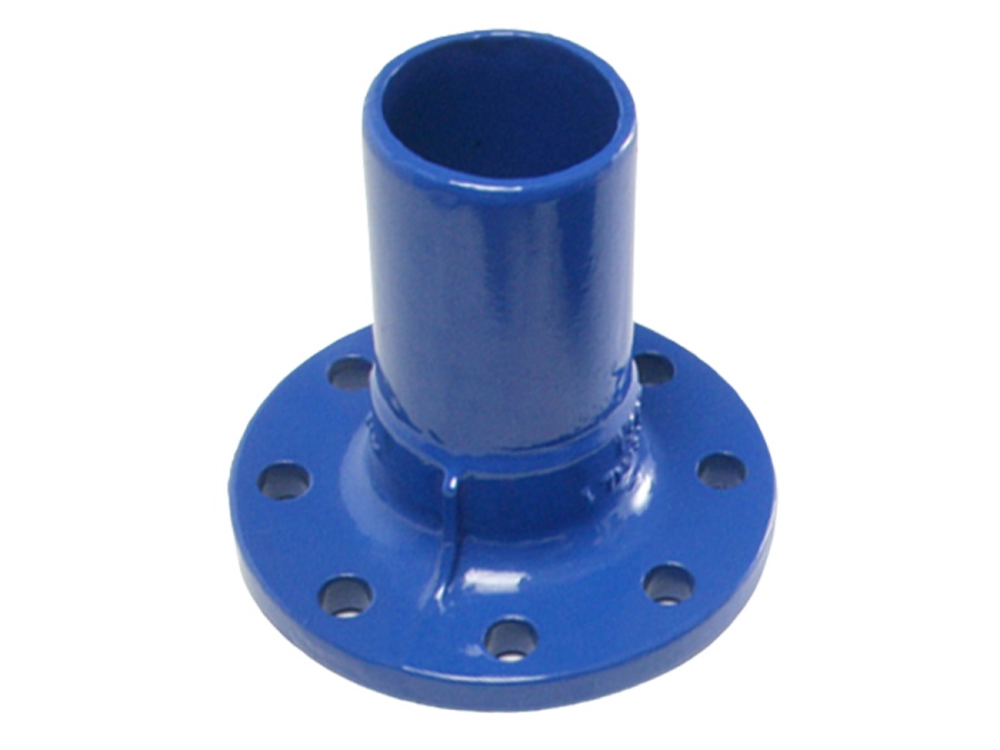 Tvarovka přírubová s hladkým koncem PAM Blutop