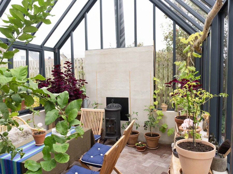 Üvegház Vansta Damascena