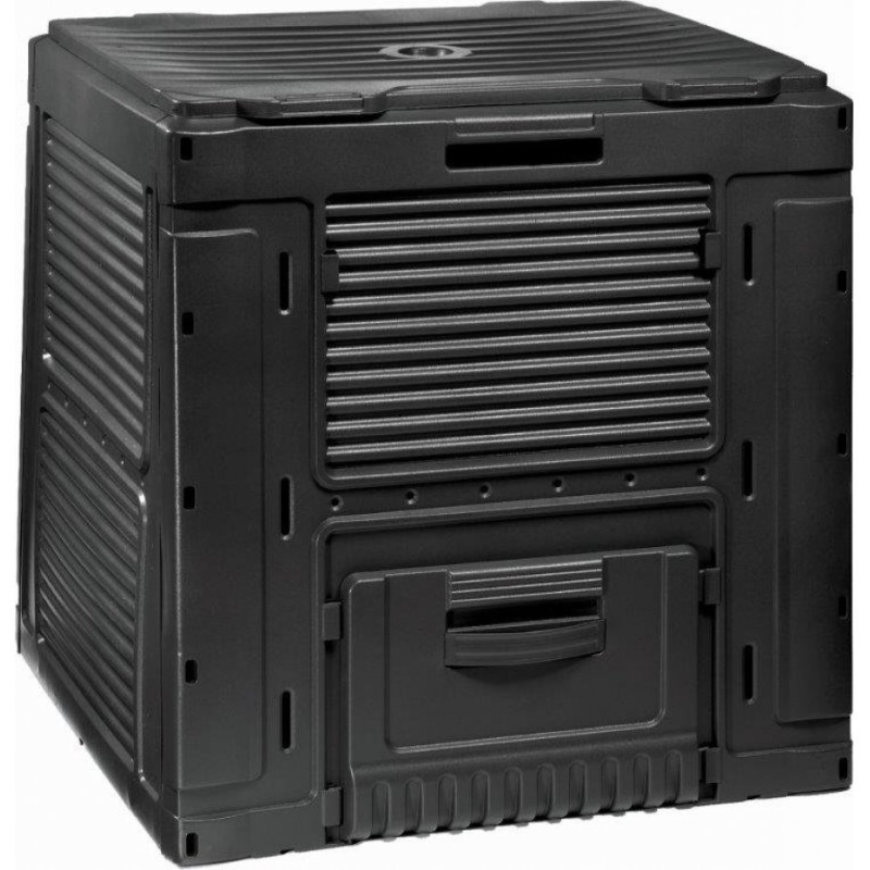 Keter Kompostér E černá, 79 x 79 x 79 cm, 470 l