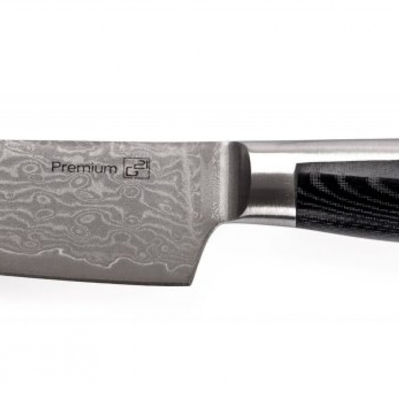G21 Nůž  Damascus Premium 13 cm, Santoku