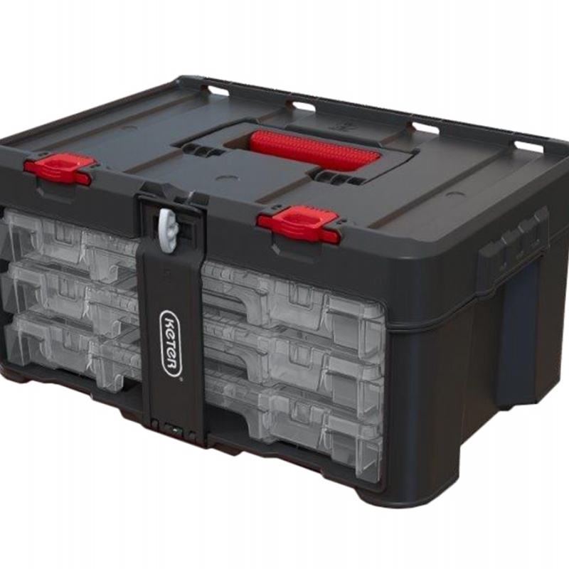 Keter Box Keter Stack’N’Roll se třemi organizéry