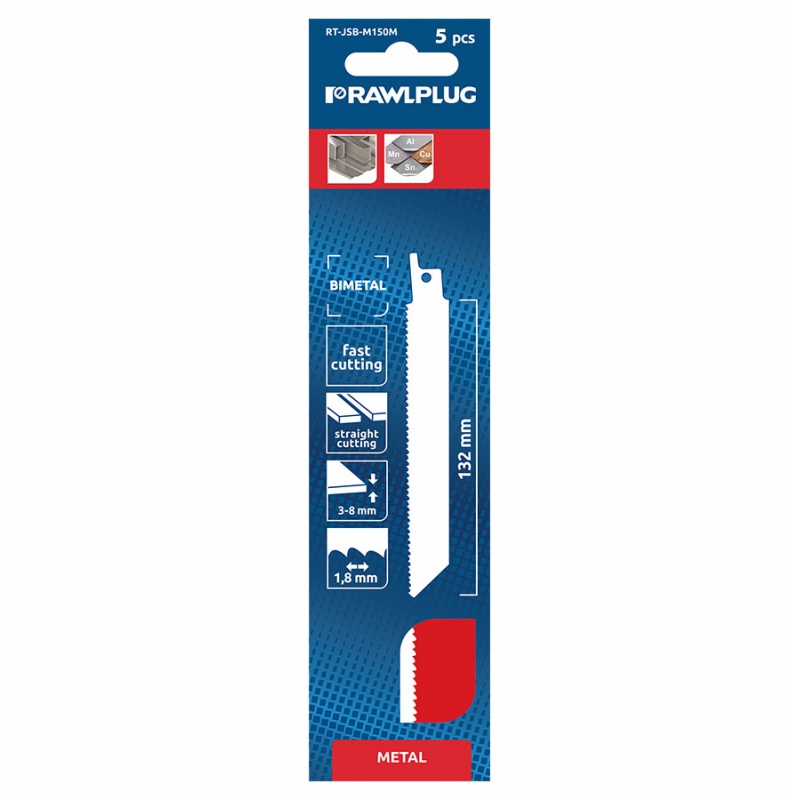Rawlplug Kotouče pro pilu ocasku 150 mm 2,5 mm