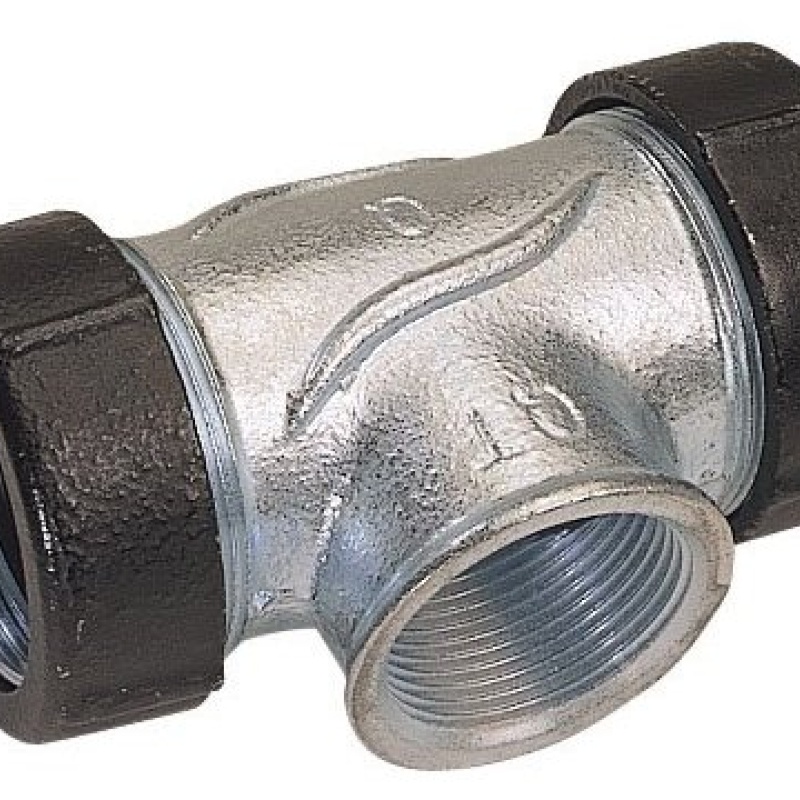 Gebo Svěrný T-kus QT s vnitřním závitem 6/4", Gebo Quick 17.195.04.05