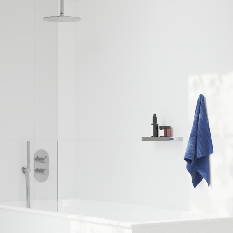 Ravak ES 067.60RGB.O3.RB07C Termostatická podomietková batéria 3-cestná pre R-box, Rose Gold Brushed růžovozlatá