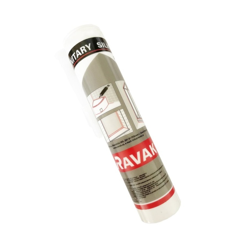 Ravak Silikon Profesional 310 ml, transparentní