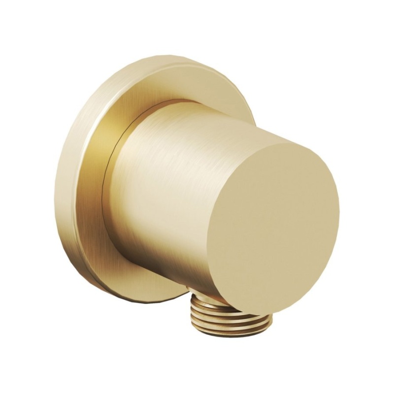 Ravak 701.60GLB Podomítkový vývod, Gold Brushed zlatá