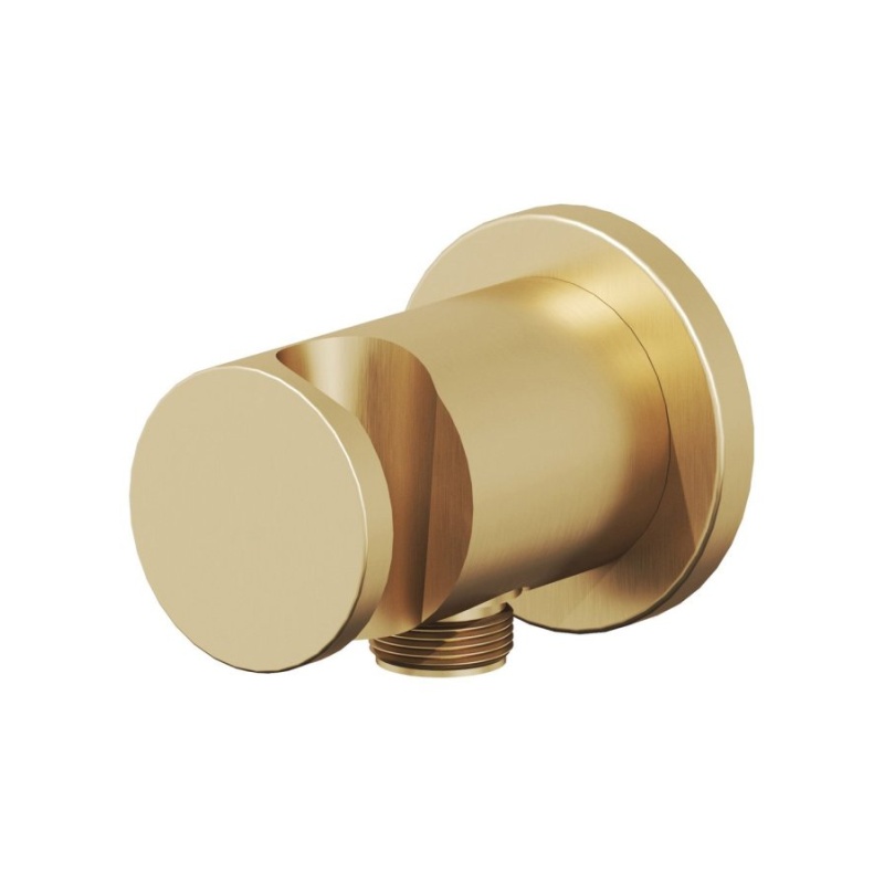 Ravak 706.60RGB Podomítkový vývod s držákem, Rose Gold Brushed růžovozlatá