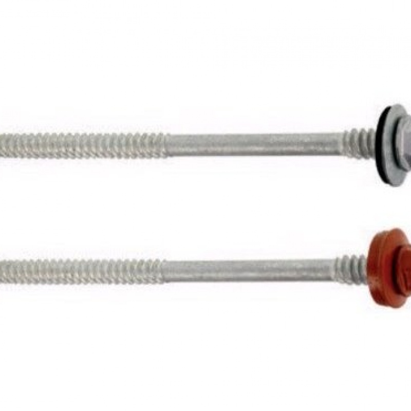 Klimas Wkręt-met ŠR. SAMOVRT. SENDVIČ. OCEL DO 6MM 5,5X150 RAL8017