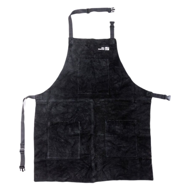 G21 Grilovací zástěra kožená černá